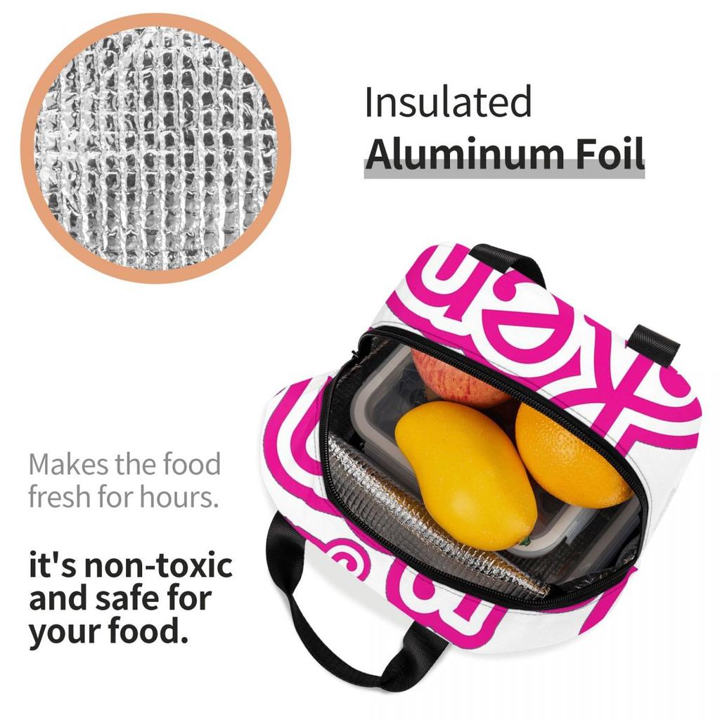 I_m Just Ken Insulated Lunch Bag for Women Office Cooler Thermal Food Box Tote Leakproof Lunch Boxes Container