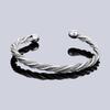 Twisted Non Fading Titanium Steel Simple Fashion Bracelet Bangle Unisex Jewelry