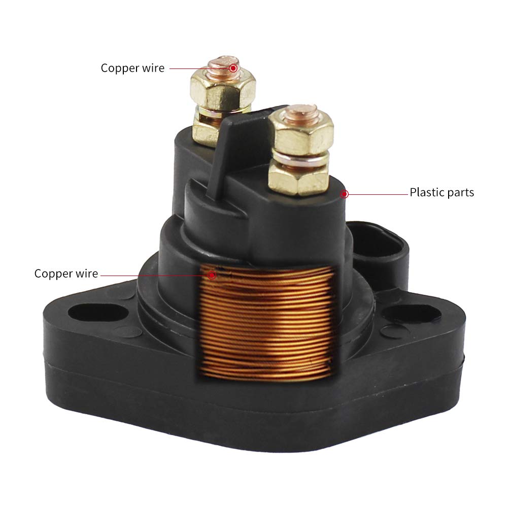 OuYi Motorcycle Parts Starter Solenoid Relay for Arctic Cat ATV 650 4x4 H1 2007-2010/650 4x4 H1 Mud Pro 2010-2012/650 H1 TBX 2007-2009/650 H1 FIS