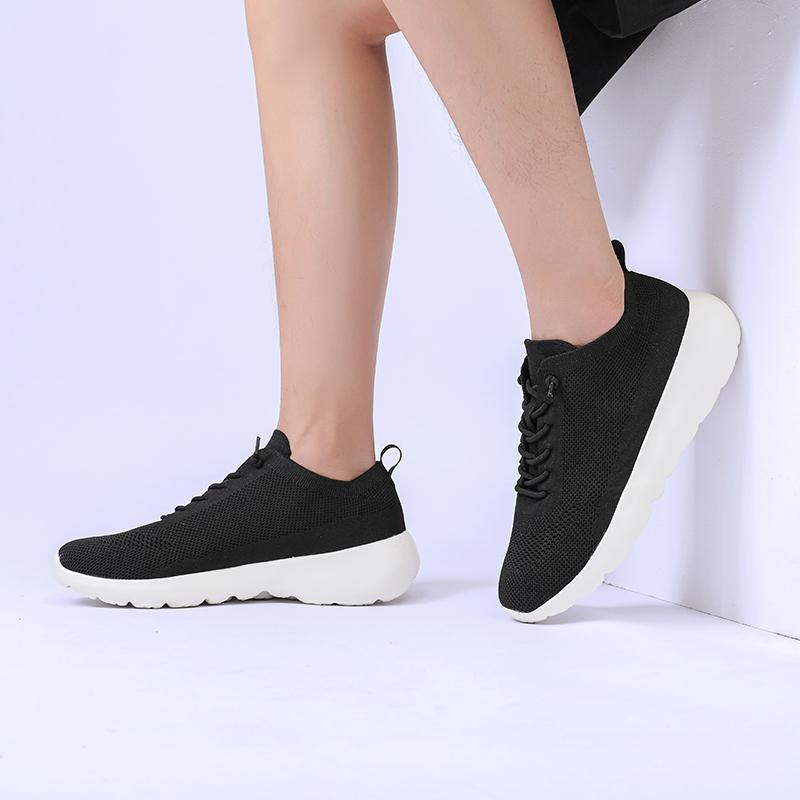 Men's Running Shoes Breathable Man Sports Sneakers Lace Up Comfort Casual Walking Shoes Athletic Training Footwear