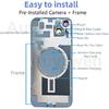 1 Set OEM Back Glass Replacement for iPhone 14 Rear Back Cover Glass with Waterproof Seal,magnet,Camera Lens & Tools for 14 6.1