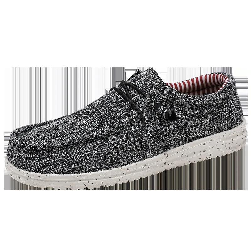 Men Loafers Trendy Casual Shoes Men's Canvas Shoes Trade Slip-on Lazy Shoes for Men zapatos vulcanizados hombre