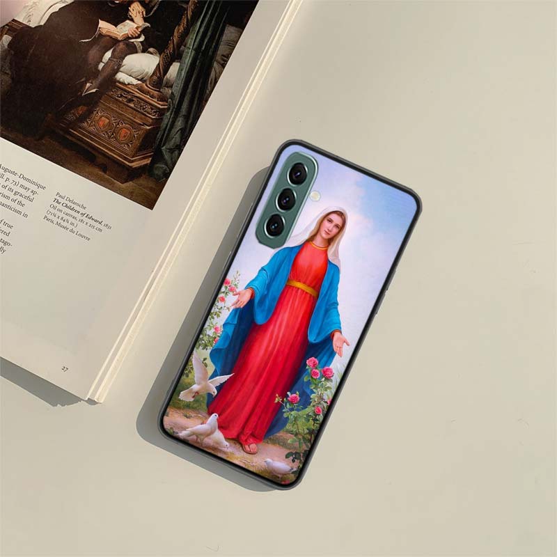 

New Virgin De Guadalupe Virgen Mary Phone Case For Samsung A55 A35 A25 A15 A54 A34 A24 A14 A70 A71 A50 A51 A17 A05S Galaxy A40 A Samsung A54 5G