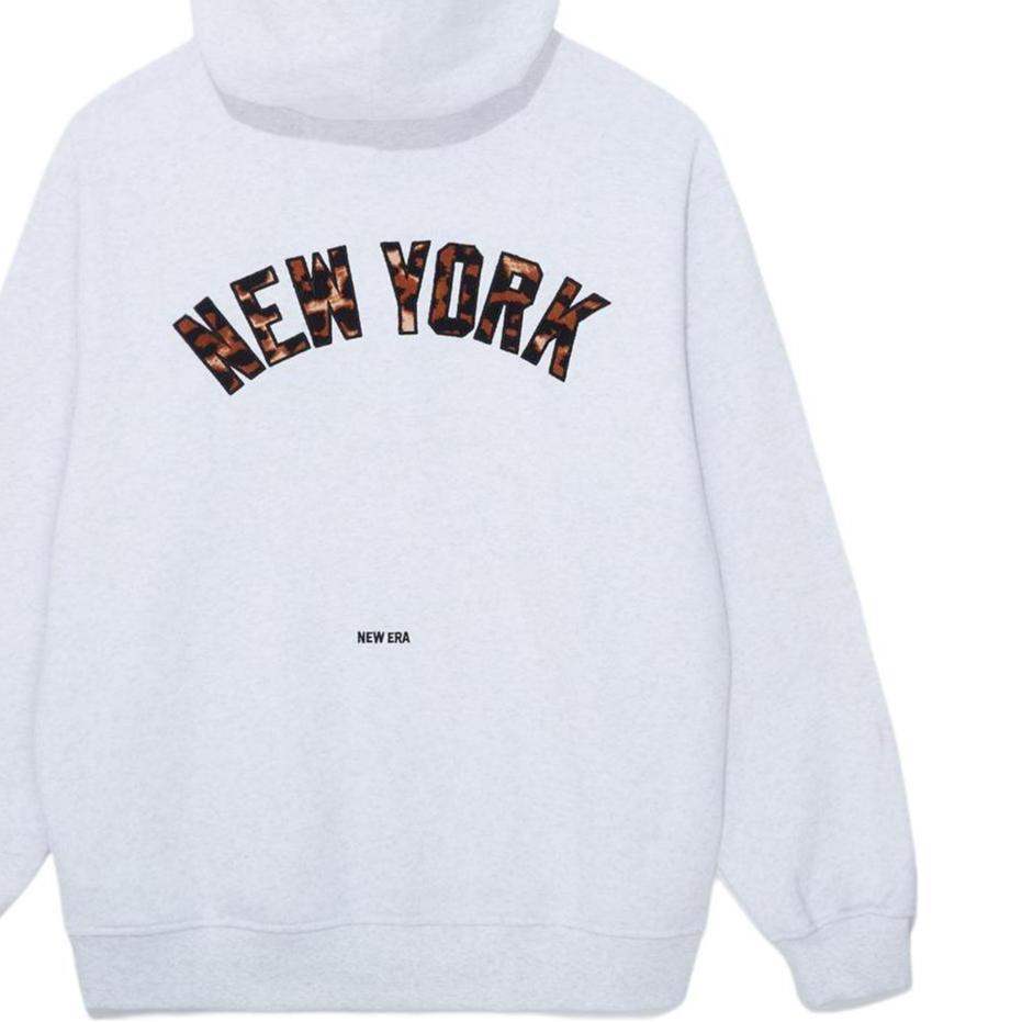 New Era FW25 MLB Team Series New York Yankees American Casual Embroidered Letter Logo Pullover Hoodie Unisex Hoodies 14858062