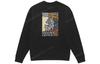Vans Sweatshirts Unisex Black Crew Neck Moderate Regular VN0A5H9QBLK