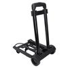 Folding Hand Truck with Elastic Rope Rolling Platform Luggage Cart for Travel Transport Moving