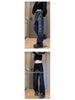 2024 Men’s Brown Retro Logger Jeans - Straight Leg High Street Casual Pants