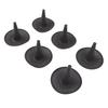 6pcs Hollow Cake Pan High Temperature Resistant Silicone Chimney Chiffon Cake Baking Mold for Kitche