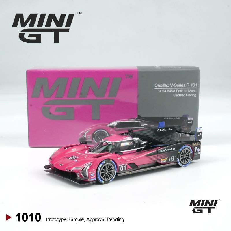 

MINIGT 1010 Cadillac V-Series.R #01 Cadillac Racing 2024 IMSA Petit Le Mans 1:64 alloy car model