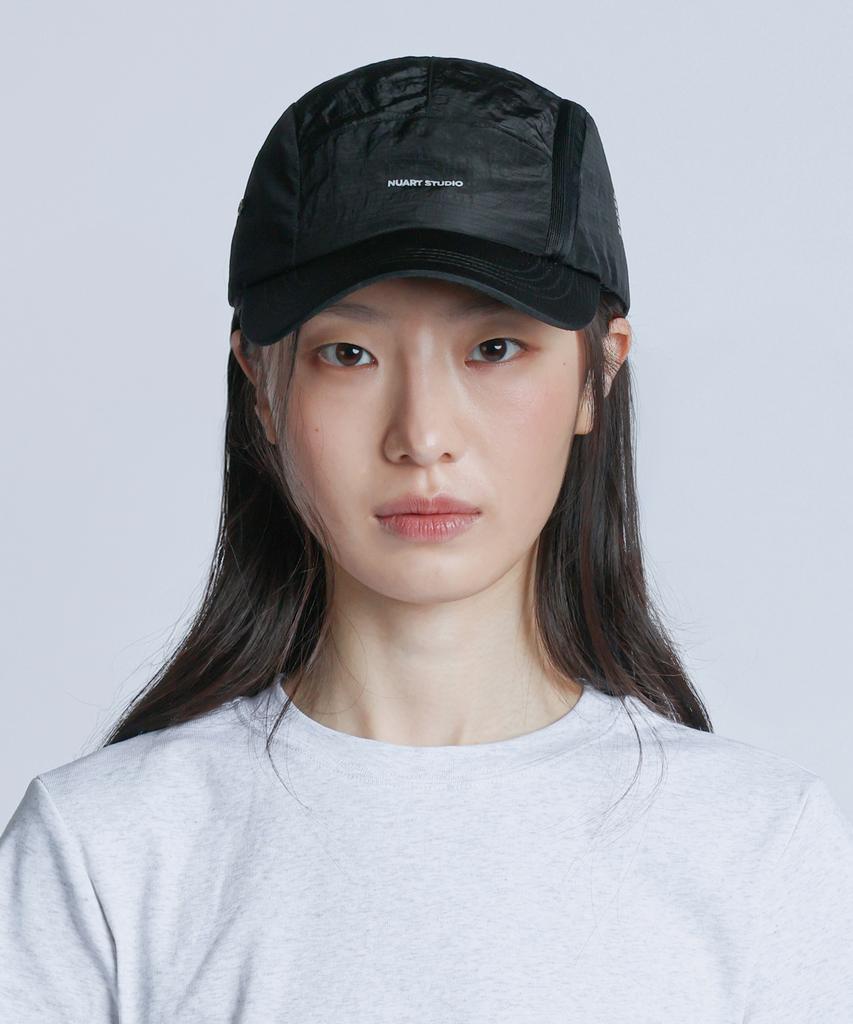 Nuateuseutyudio Wind Vent Zipper Running Ball Cap_3Colors