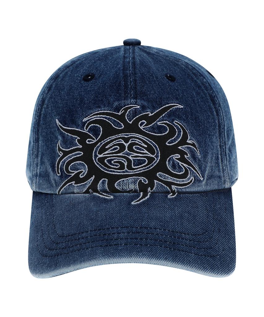MAHAGRID Tribal Symbol Cap Navy(Mg2Efmab22A)