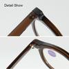 Retro Oval Women Reading Glasses Vintage Round Frame Men Far Sight Glasses Personalized Anti Blue Light Presbyopia Glasses