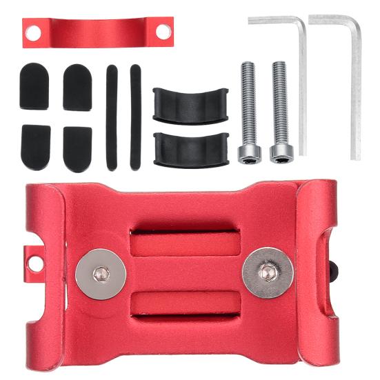 Supporto Universale in Alluminio Antiscivolo per Manubrio Moto Bicicletta Bici Porta Telefono