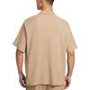 T-shirt da Club da Uomo Khaki Collo a Polo Moderato IF0377-247
