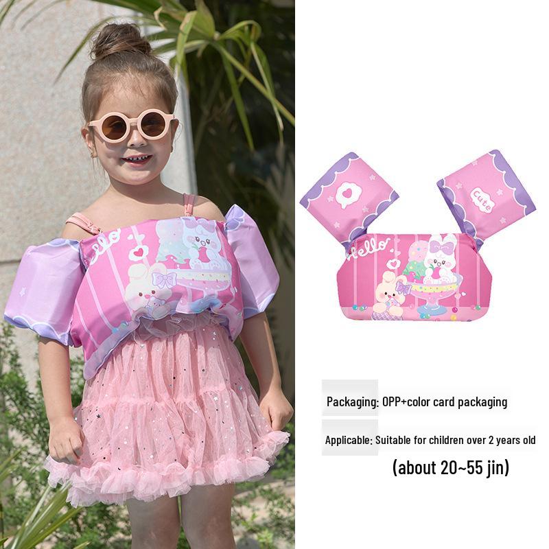 Buoyancy Aid Vest: Inflatable Baby Life Jacket & Swim Rings for Children