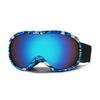 Double-layer anti-fog adult ski goggles with wide field of view, windproof magnetic goggles for outdoor sports