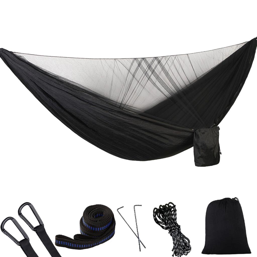 Travel Camping Hammocks Portable Hammocks Outdoor Lightweight Double Nylon Camping Hammock amping Accessories For Outdoor