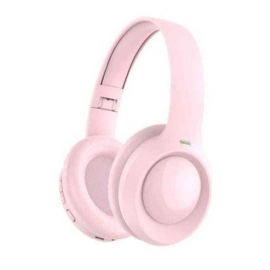 ST869 Over-Ear Wireless Bluetooth Headset with Heavy Bass, Compatible with Mobile Phones and Computers