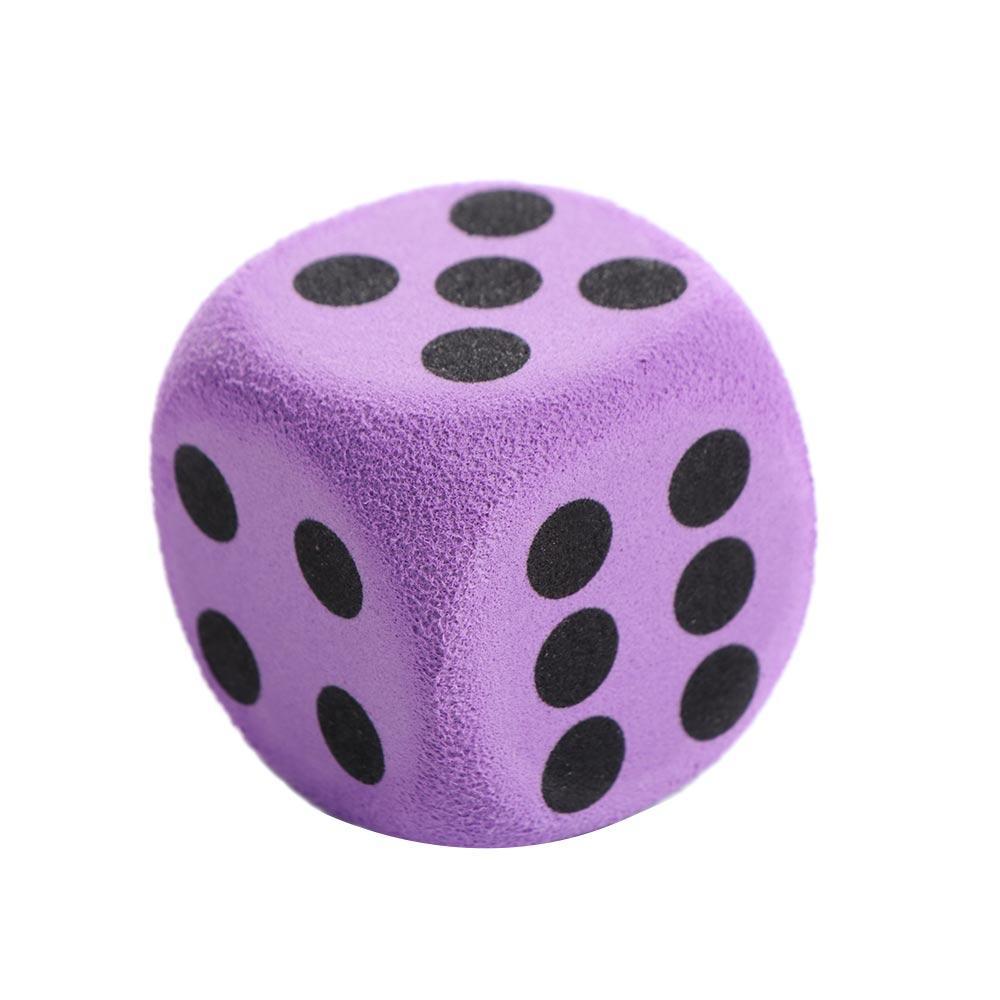 Soft Foam Dot Dice Sponge 3.8cm Dot Dices Vent Toy Sponge Solid Dice  Boys