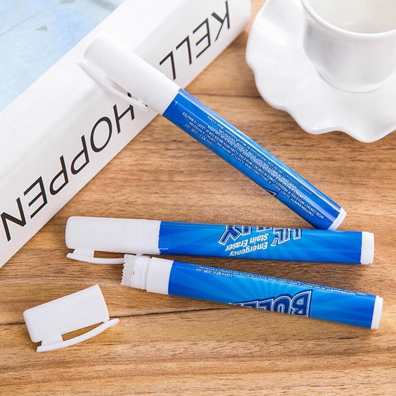 Emergency Pen Cleaning Detergent Clothes Grease Stain Removal Erase Scouring Pen Textile Decontamination Cleaner 1Pc