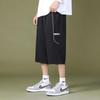Men's Ice Silk Wide-Leg Summer Capri Shorts
