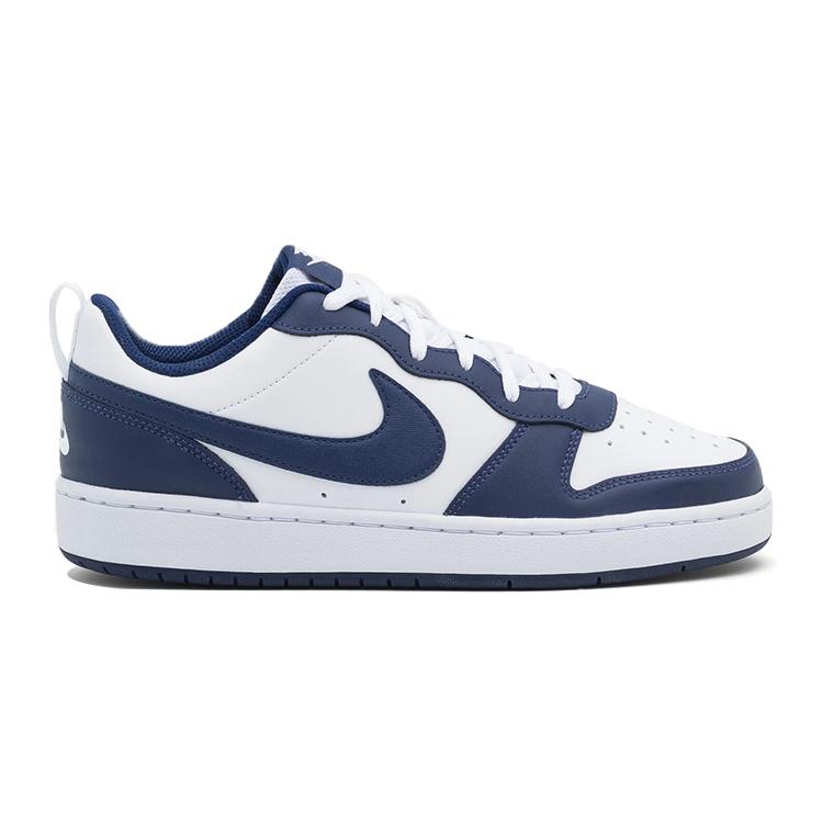 Neuer Nike Court Borough Low 2 Weiß Blue Void GS BQ5448-107
