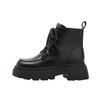 thick-soled Martin boots women's autumn new small height-increasing side zipper versatile locomotive short boots