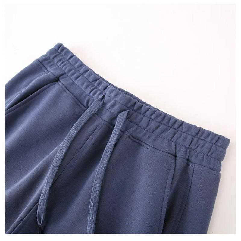 Women Thicken Cotton Sweatpants Autumn Winter Elastic Waist Bundle Foot Straight Trousers Fleece Warm Loose 5XL Casual Pants