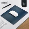 High-Quality White PU Leather Mouse Pad: Dirt-Resistant, Printable, and Round Design
