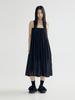 Bomnal Boutique Feather Midi Dress _ Black