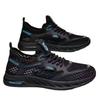 Men's shoes fashion 2025 new hollow breathable casual versatile mesh shoes soft sole wear-resistant running mesh sports trendy shoes