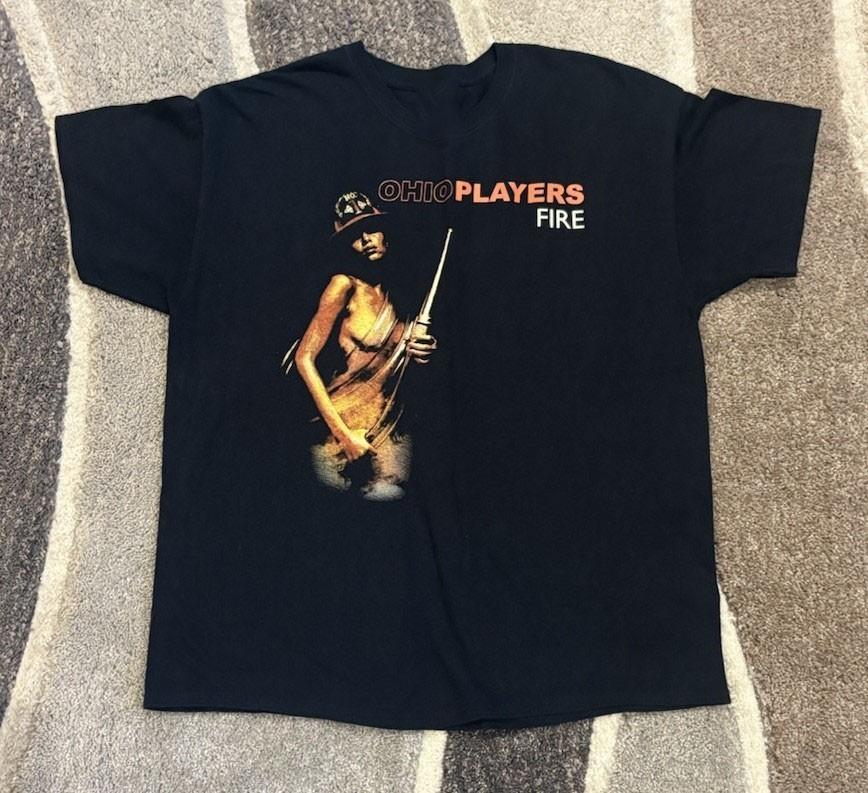 

Vintage Unisex Ohio Players Tour T-Shirt Short Sleeve All Size BO330 Unisex T-Shirt XXXXL