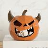Biting Skull Halloween Resin Decoration Pumpkin Ghost Halloween Model  Indoor Dining