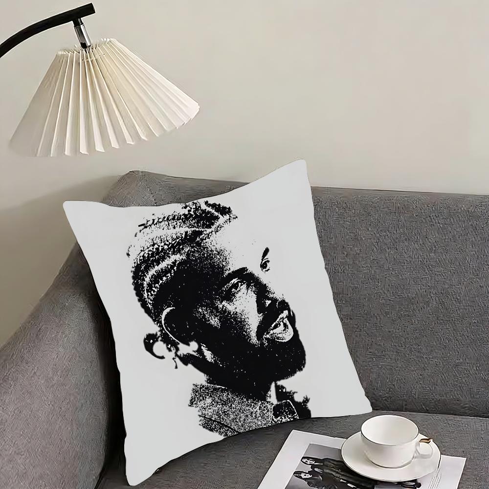 D-Drake Rapper Cushion Cover Pillowcase Ultra Soft Skin Friendly Fabric Cloud Like Comfort & Concealed Zipper