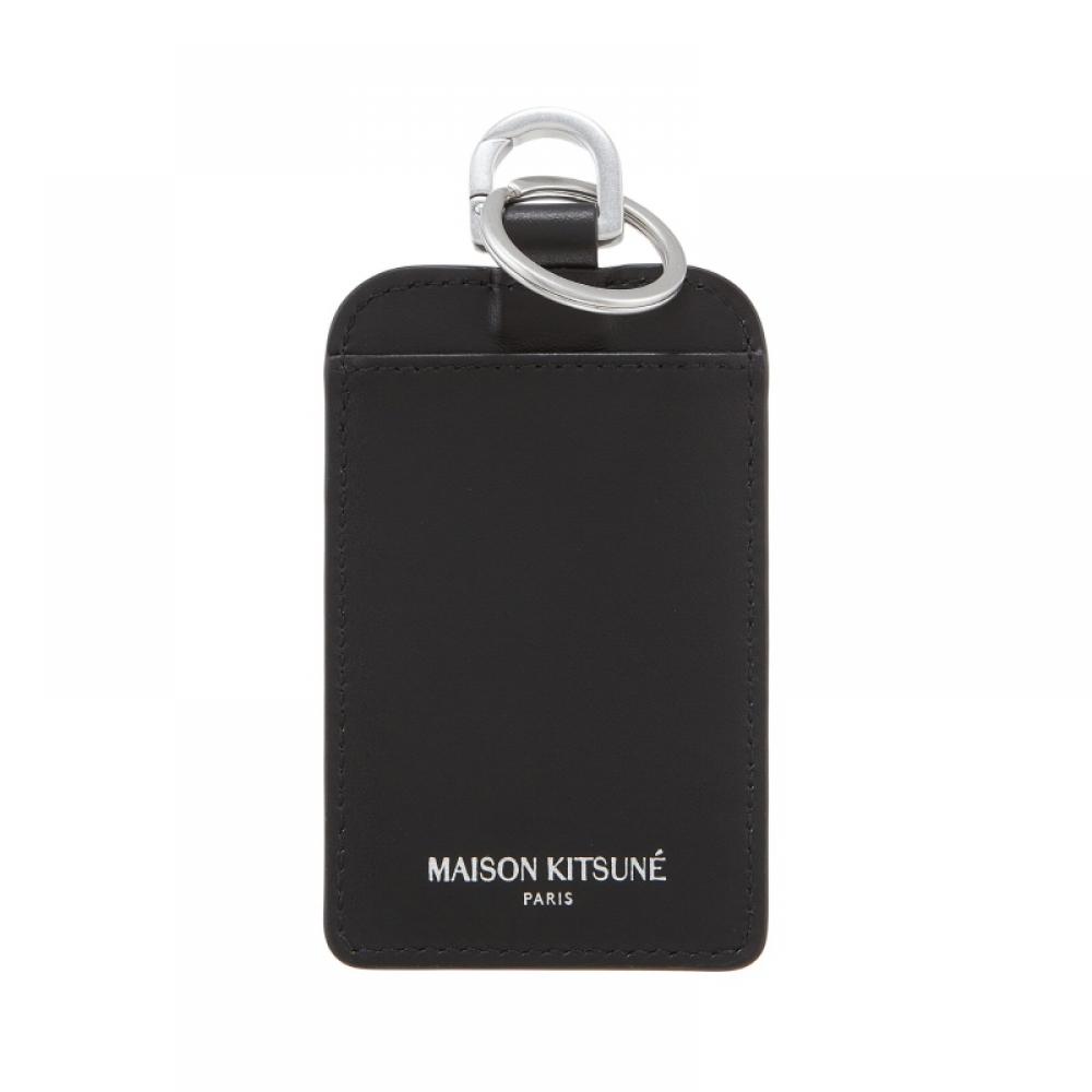 Maison Kitsune Mm05348lc0043 P199 Naszywka z Lisem Pasek na Szyję Uchwyt na Karty