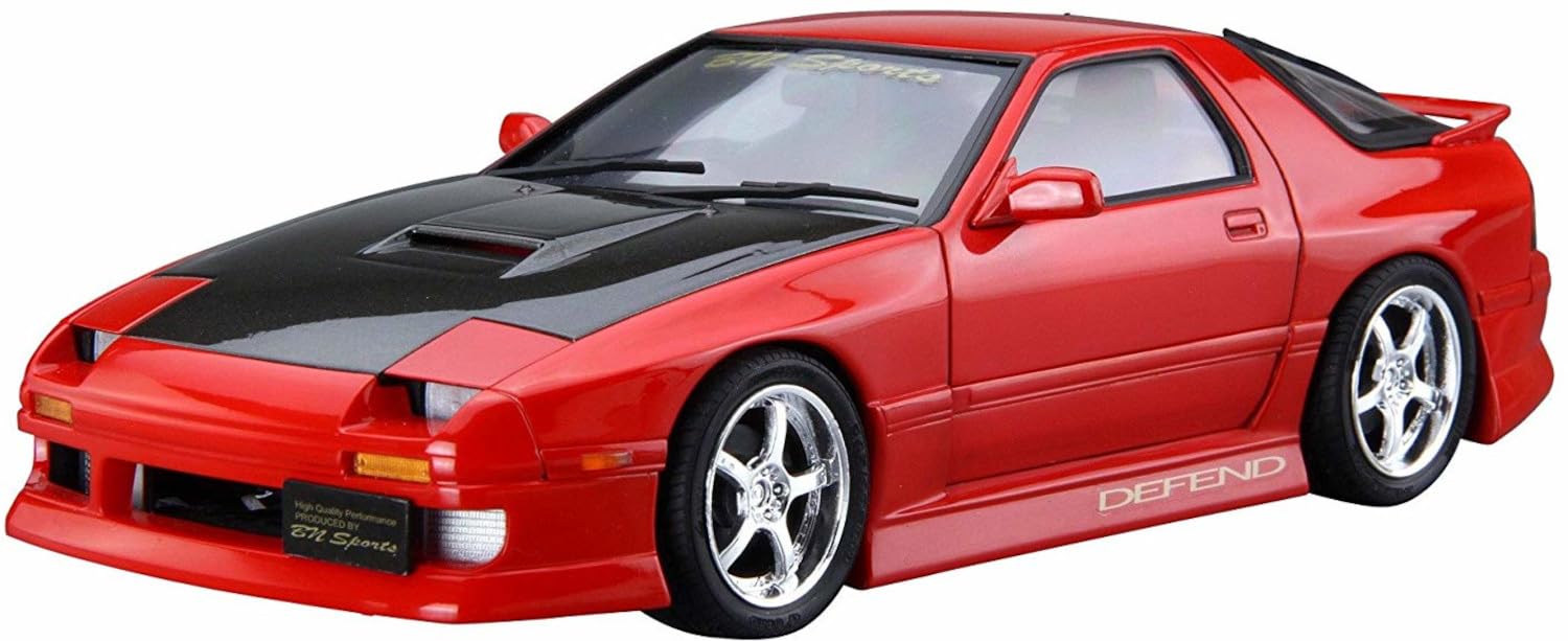 

Aoshima Bunka Kyozai The Tuned Car Series 40 Mazda BN Sports FC3S Plastic Model (AOSHIMA) 1/24 No. RX-7 89