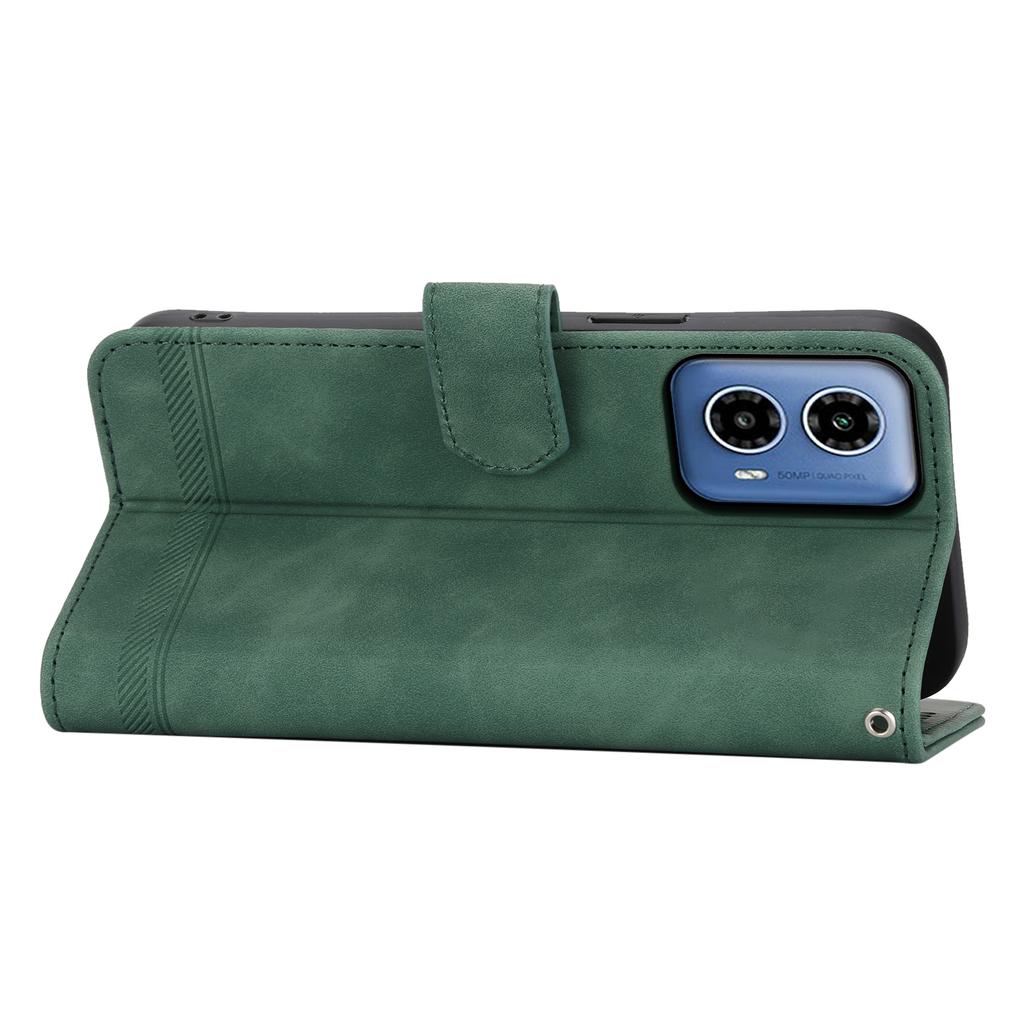 DIERFENG DF-03 for Motorola Moto G45 5G/G34 5G Case Wallet PU Leather Phone Cover