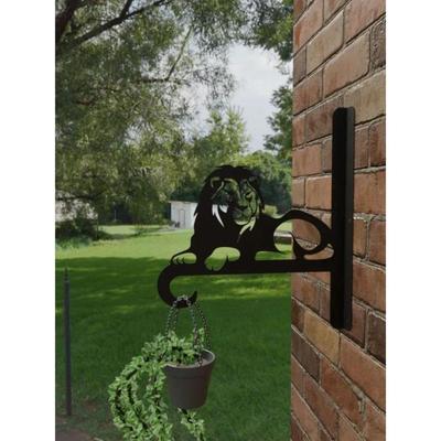 Wrought Iron Wall Bracket Pigeon Planter Flower Pot Holder