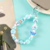 Handmade Cartoon Phone Charm: Dopamine Colors Beaded Keychain Lanyard