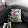 CCookie RunN Kingdom Cartoon Cushion Cover Natural Linen Organic Fabric DoubleSided Printing Sofa Home Decor Gift Pillow Case