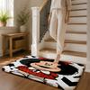 Cartoon M-Mafalda Floor Mat Flannel Rug Non Slip Absorbent Soft Washable For Entryway Hallway Bathroom Kitchen Decor