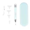 USB Charging Drill Pen 6X Replacement Heads Matcha Green USB Chargable Pen Storage Box Diamond Painting Tool