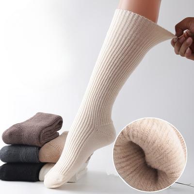 Fleece Loose-fitting Calf Socks for Pregnant Women, Women In Autumn and Winter, and The Elderly Are Thickened for Warmth