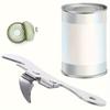1pc Stainless Steel Multi-Function Can Opener with Ergonomic Grip - Durable Kitchen Tool for Effortless Can & Bottle Opening, Compact Portable Design