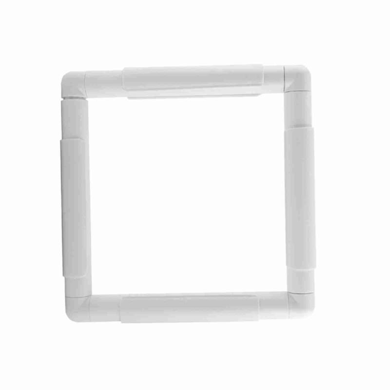 Plastic Clip Roller Frame For Embroidery Cross Stitch Quilting Needlepoint Tool(27.9*27.9cm)