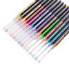 Children's Glitter Gel Pens - Journaling, Note-Taking, Fluorescent & Watercolor Markers