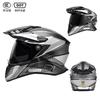 New National Standard Motorcycle Helmet Universal-sex Rally Double Lens Full Cross-country