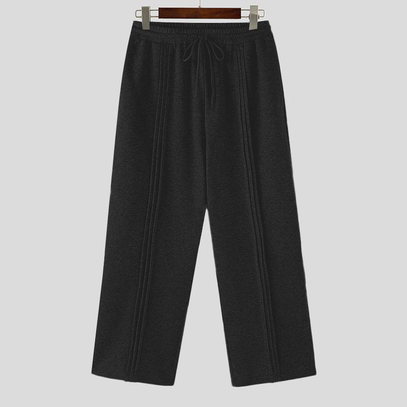 

INCERUN мужские спортивные брюки с эластичной резинкой на талии, длинные, повседневные, свободные, спортивные брюки M