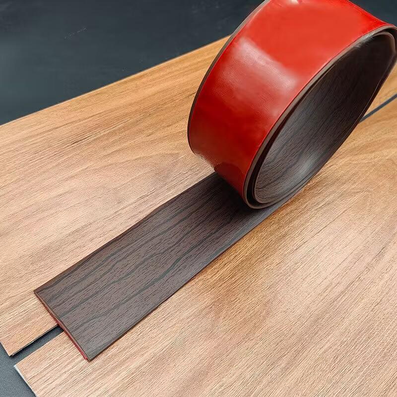 Threshold Strip, Flat Buckle: Wood Floor Finishing & Seam Edge Decorative, Glue-Free, Self-Adhesive Separator for Doorways.