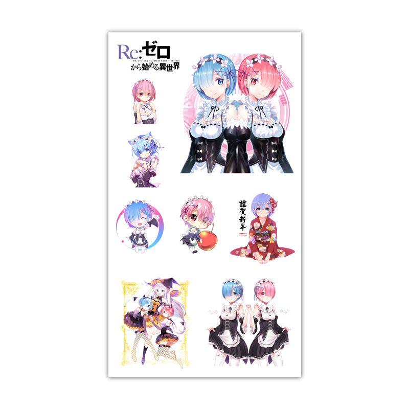 Anime Tattoo Mini Posted Tomorrow Ark Creative Personality Sticker Sticker Gift